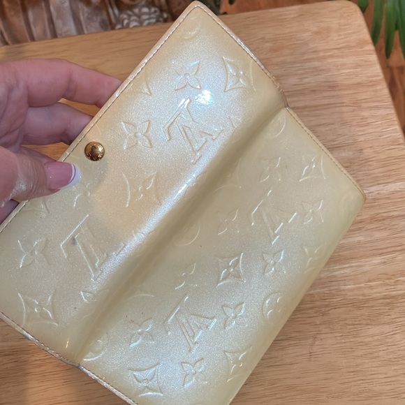 LOUIS VUITTON LV Monogram Vernis Porte Feuille Sarah Long Bifold Wallet TH1025 - Picture 7 of 15